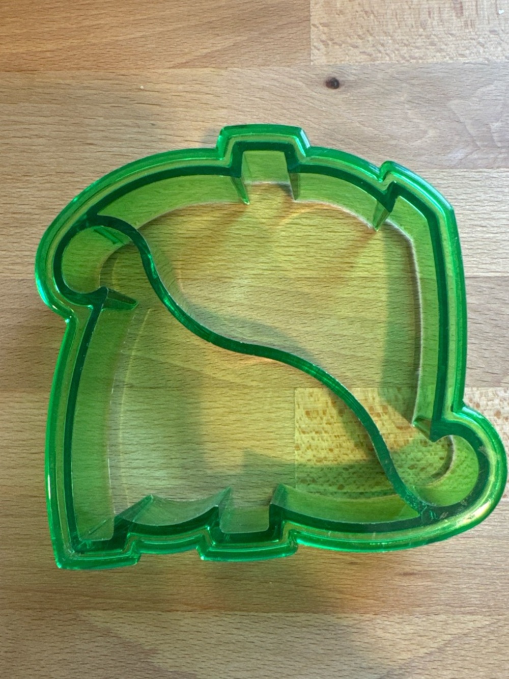 NWOT DynoBites Kids Green Plastic Dinosaur Sandwich & Cookie Cutter